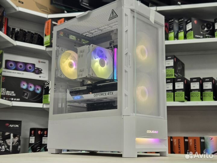 Игровой красавец i5 14400f + RTX 4060 ti