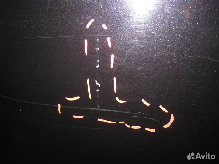 Дверь задняя левая Opel astra H 2010