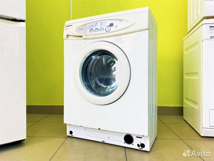 Стиральная машина узкая бу Samsung. Гарантия
