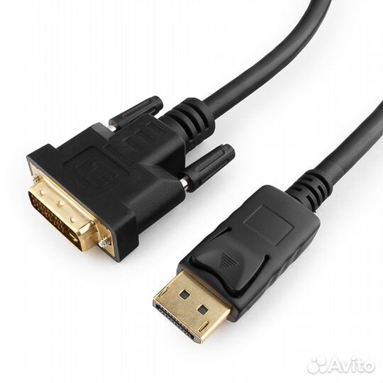 Кабель переходник DisplayPort на DVI 1,8 м