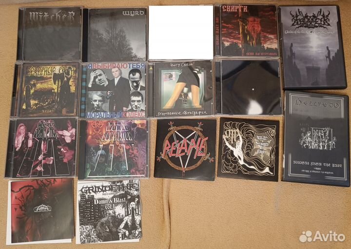 Компакт диски фирменные Metal Rock