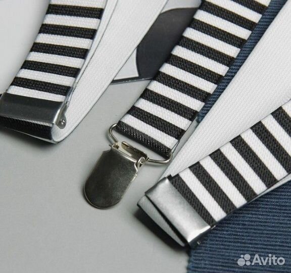 Подтяжки детские «Полоски» 2,5 см