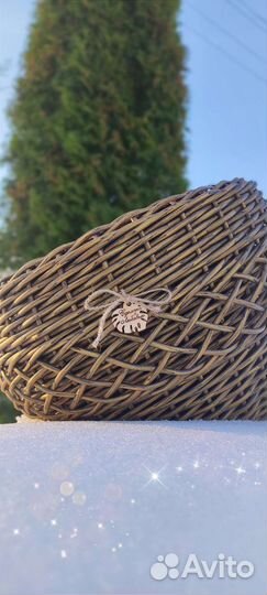 Кашпо из искусственного ротанга