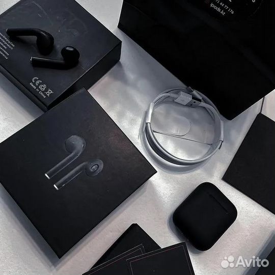 AirPods 2 Premium black гарантия/доставка