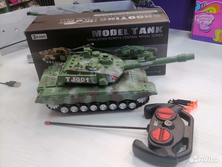 Танк стреляющий на дистанционном управлении