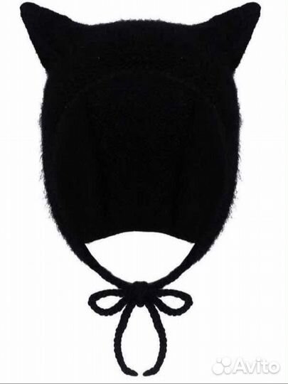 Чепчик шапка с ушками selected