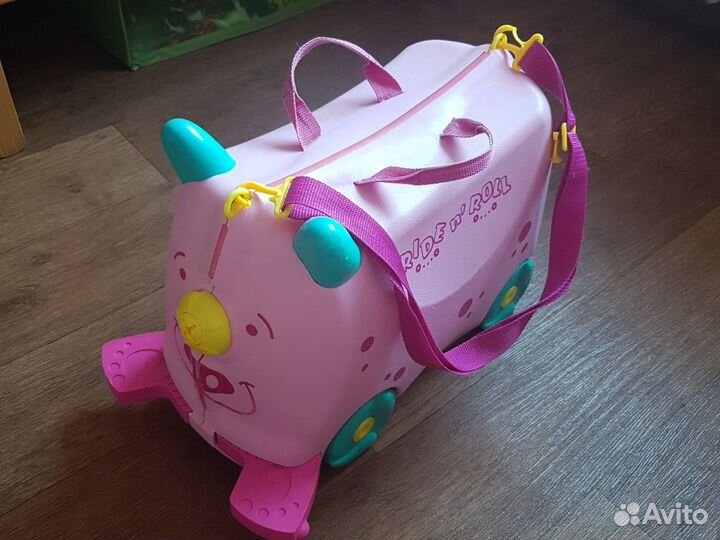 Детский чемодан каталка ride n'roll