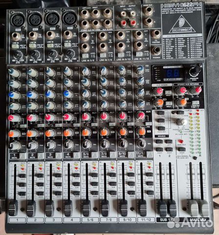 Микшерный пульт Behringer Xenyx 1622 FX купить в Сочи | Хобби и отдых ...