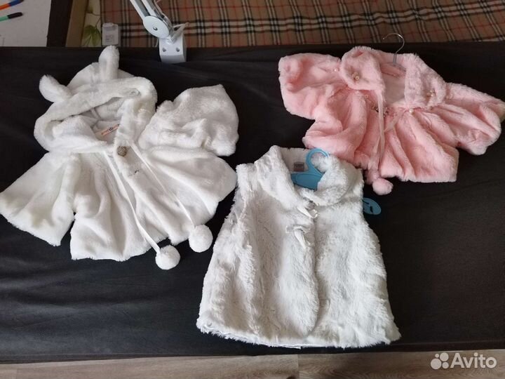 Меховые накидки 80-92р