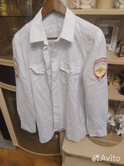 Полицейская форма мужская рубашка