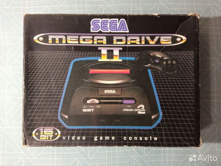Игровая приставка Sega Mega Drive 2 (клон из 90-х)