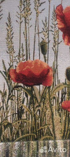 Картина Маки гобелен большая