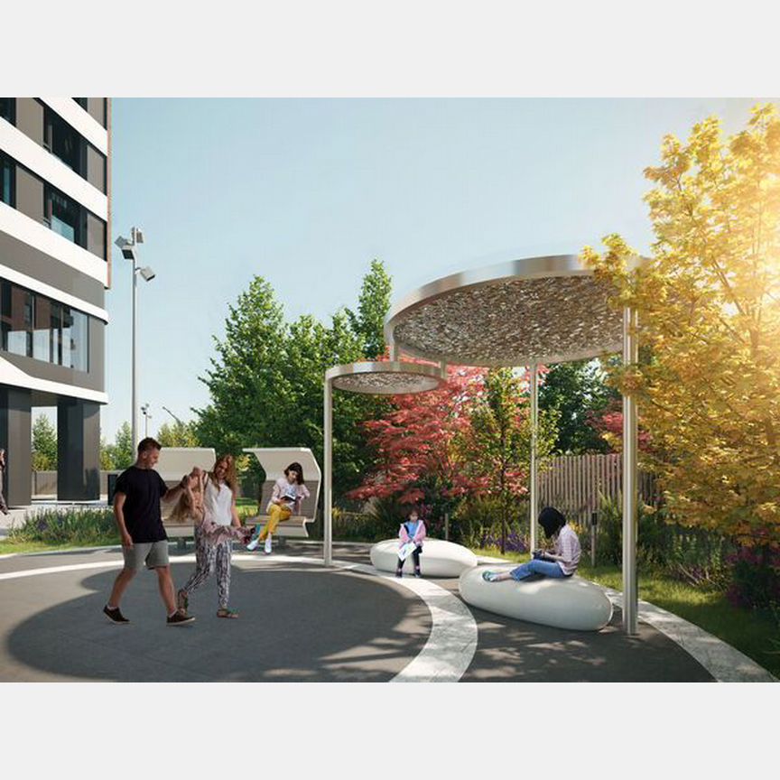 1-к. апартаменты, 54,3 м², 11/11 эт.