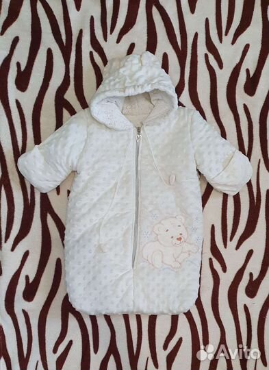 Конверт демисезонный, 0-3 мес