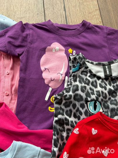 Пакет летней одежды для девочки 4-5 лет