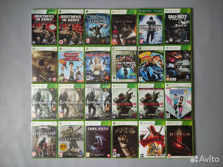 Игры для xbox 360 лицензия(обн. 9 апреля)