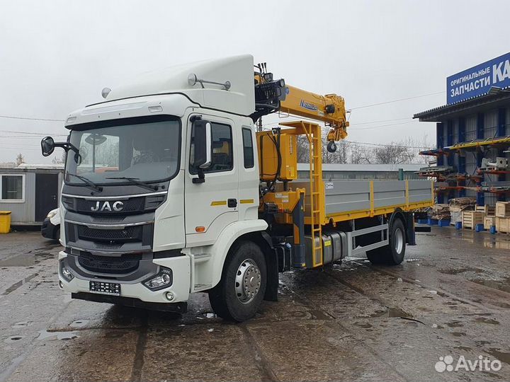 JAC N180 с КМУ, 2024