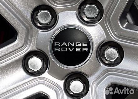 Колпачек литого диска Range Rover Black