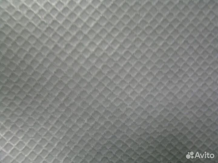 Натуральная кожа для шитья и рукоделия. Серая