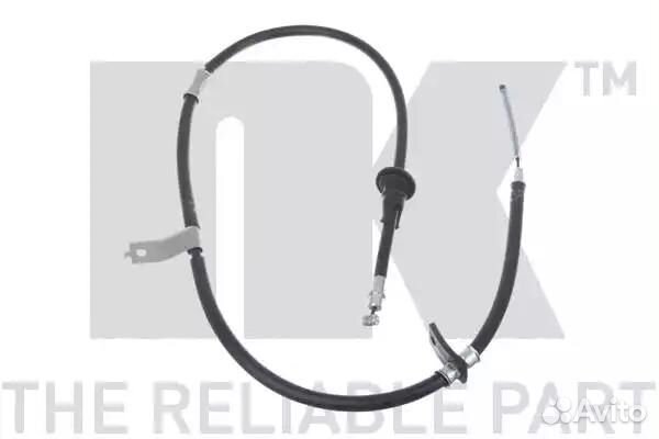 Трос стояночного тормоза задний правый hyundai acc