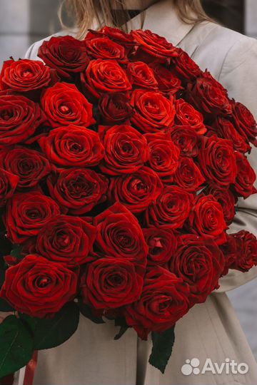 51 роза букеты роз с доставкой 5 19 21 31 45 101 ш