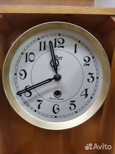 Часы настенные Янтарь очз Маятниковые без боя