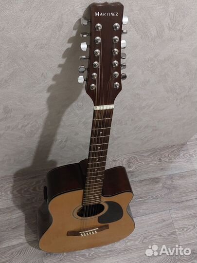 Акустическая гитара Martinez FAW-802-12CEQ