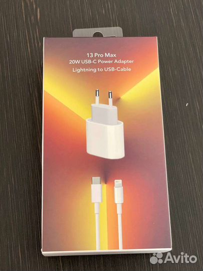 Быстрая зарядка для iPhone 20w