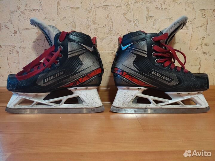 Вратарские коньки bauer vapor x 2.7 размер 35