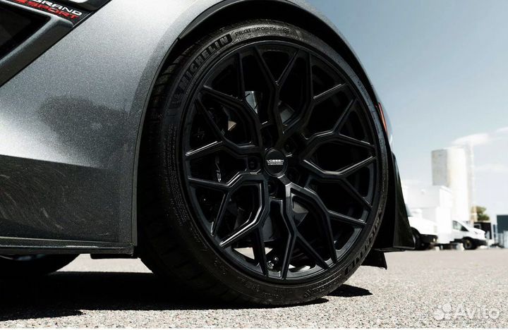 Диски r17 Воссен 5-100 black