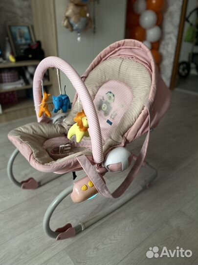 Шезлонг детский babyton