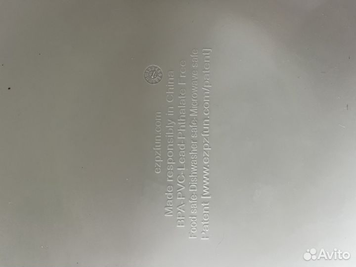 Детская посуда тарелка ezpz