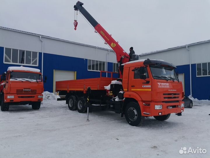 КамАЗ 65115 с КМУ, 2023