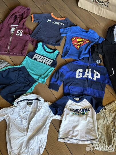 Вещи пакетом на мальчика