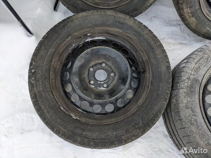 215/55 R16 Michelin Energy Saver Лето Штампованные