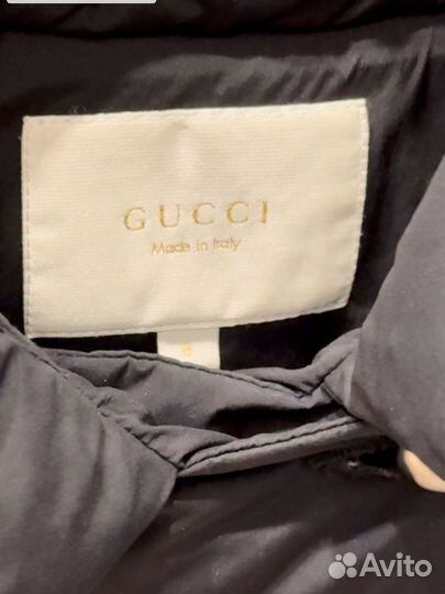 Пуховик gucci