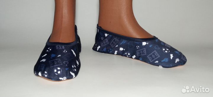 Тапочки тонкие «crane». EU 35-36, 7-9 л