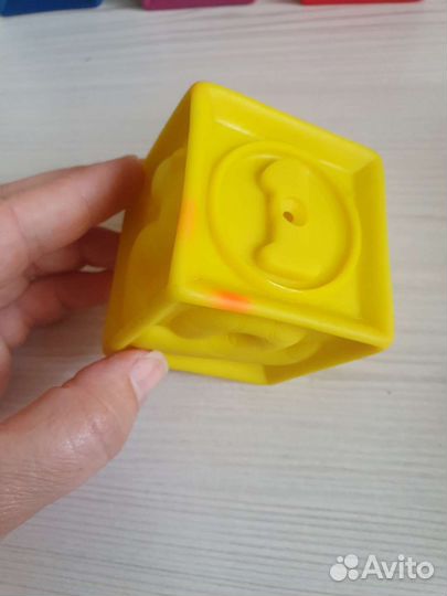 Кубики мягкие 10 шт