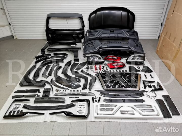 Рестайлинг Nissan Patrol Y62 2020 Black Hawk