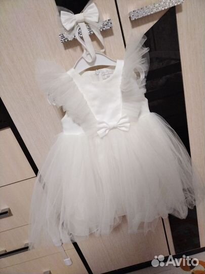 Платье для девочки 86