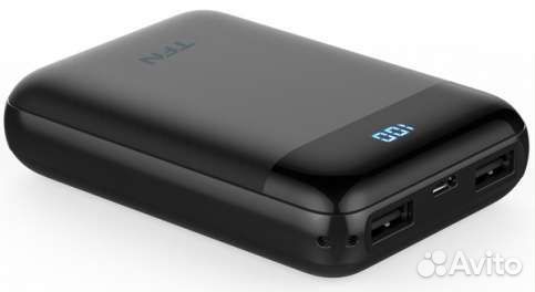 Внешний аккумулятор TFN Mini LCD 10 000 mAh