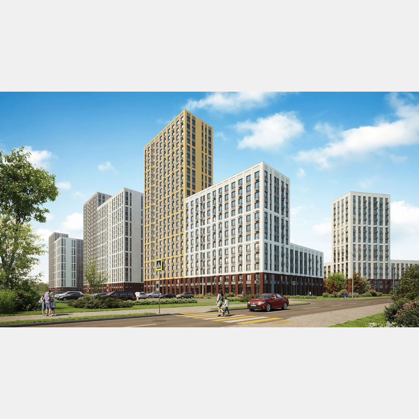 1-к. квартира, 36,6 м², 23/24 эт.