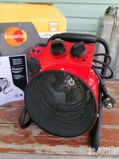 Пушка тепловая электрическая. Новая