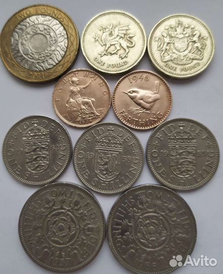 Монеты Великобритании