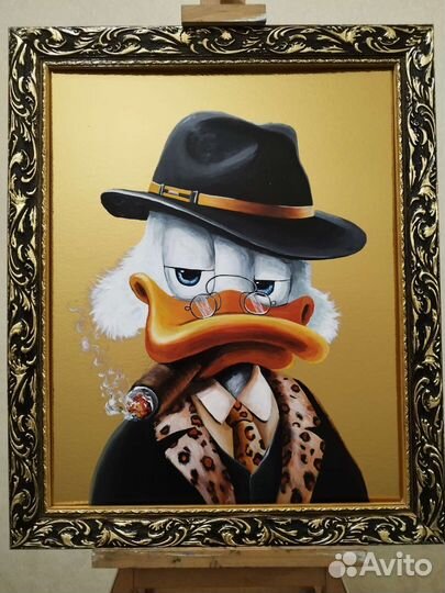 Продам картину Скрудж Макдак
