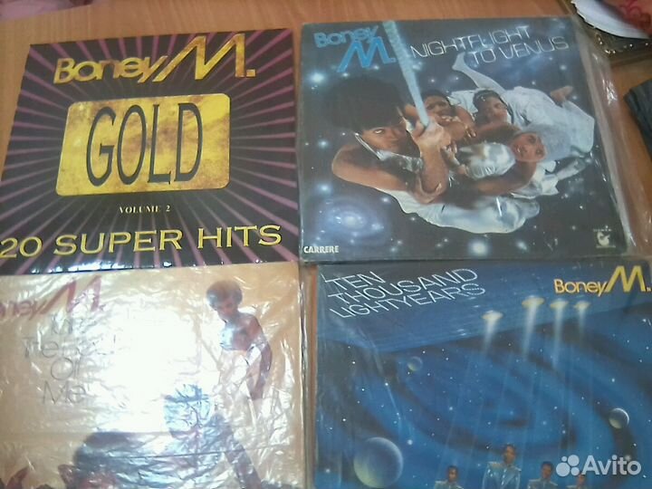 Boney M Ottawan Dalida М.Матье винил пластинки