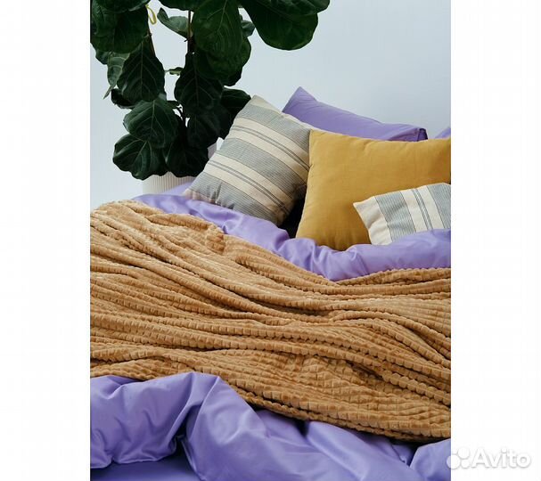 Плед GoodNight Велсофт Velvet 150х200, мокко