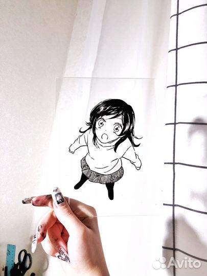 Аниме на стекле, Нанами, очень приятно бог