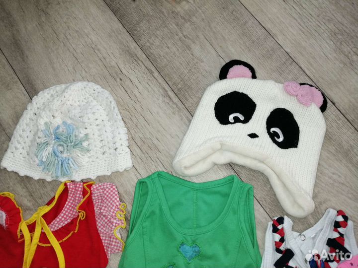 Одежда для девочки пакетом примерно до года