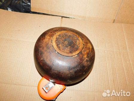 Антикварная, деревянная миска-плошка ри, липа